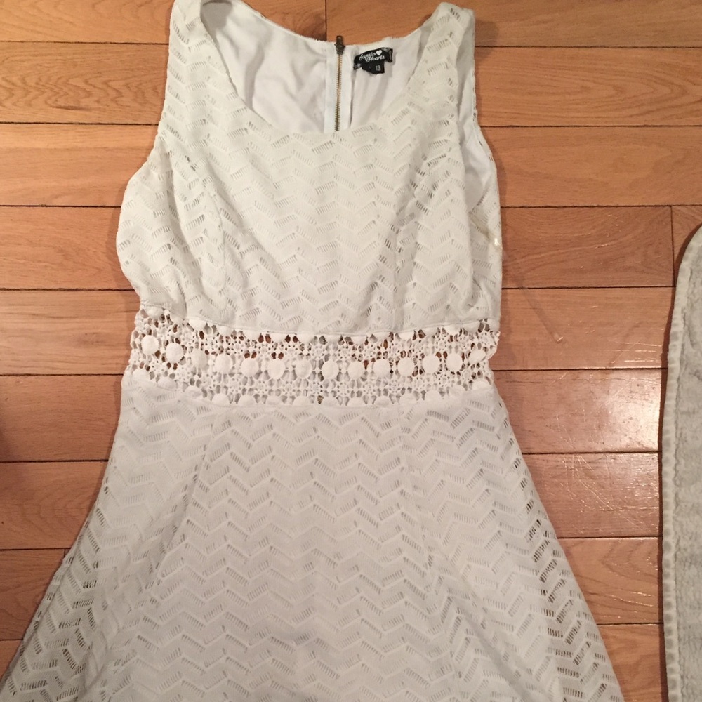 Ivory/white short dress